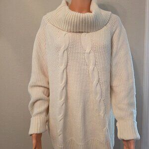 Jessica London Women's Knit Turtleneck Sweater, size 14/16